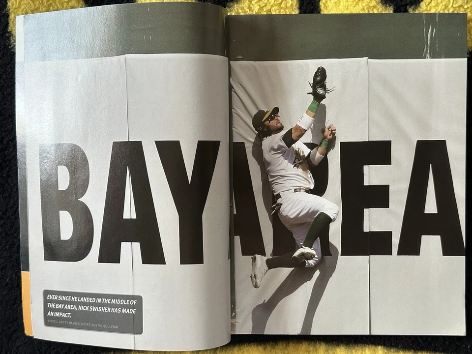 OFFICIAL MAGAZINE OF THE OAKLAND ATHLETICS PROGRAM MIKE PIAZZA COVER 05/06 2007 - Image 4 of 4