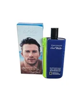 Davidoff Cool Water National Geographic Pristine Seas EDT Spray 6.7 Oz New Rare
