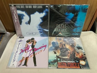 Dirty Dancing Ghost Delta Force2 Total Recall Beautiful Used Set Of 4 LD