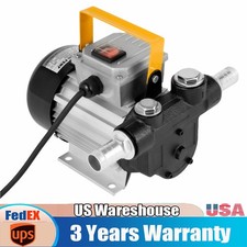 110V Motor Oil Fuel Fluid Extractor Electric Transfer Pump Self Priming