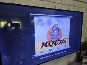 Ninja Golf (Atari 7800, 2024) TESTED WORKING Protection Sleeve 