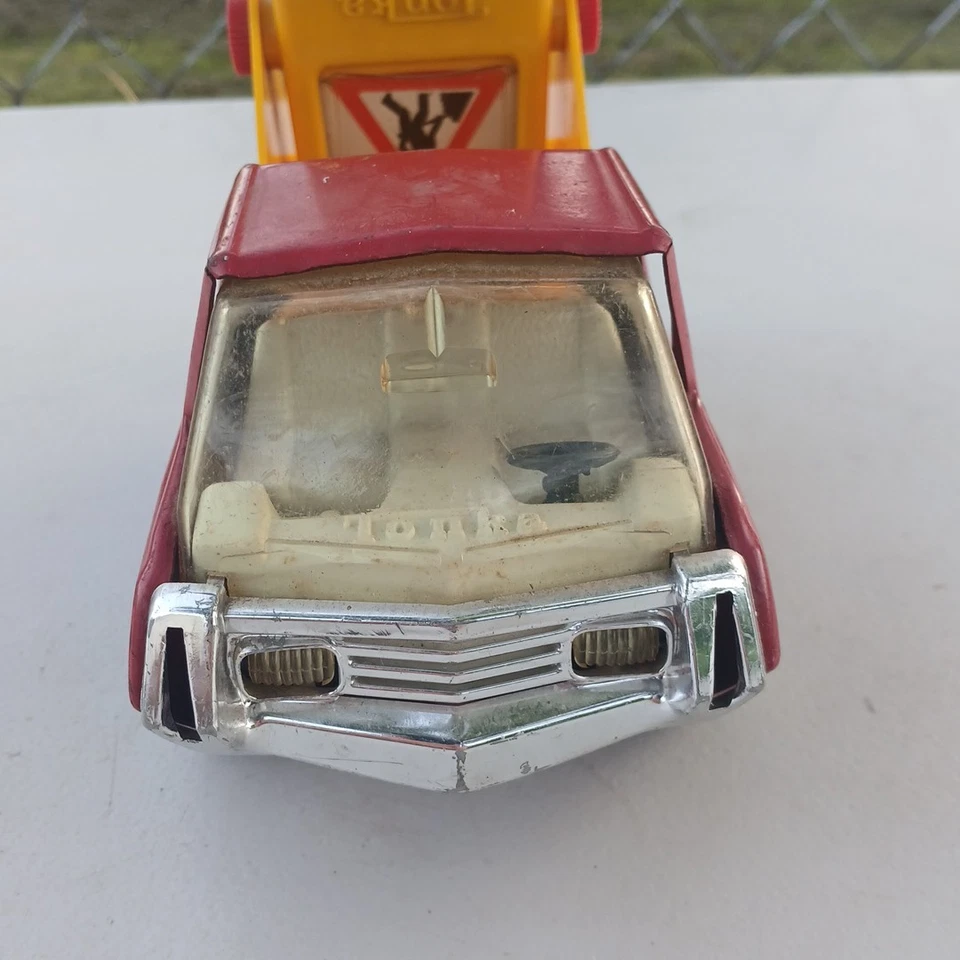 Mini Tonka 1974/75 Super Thrust Pickup Truck with Flip Sign - Image 2 of 4