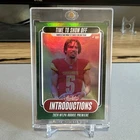 2024 Panini Absolute Football Spectrum Green Jayden Daniels #I-JDS PSA 8