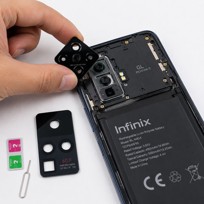 Rückkamera Objektiv Glas für Infinix Zero X Pro Neo 8 8i 4G 5G Ersatzteil
