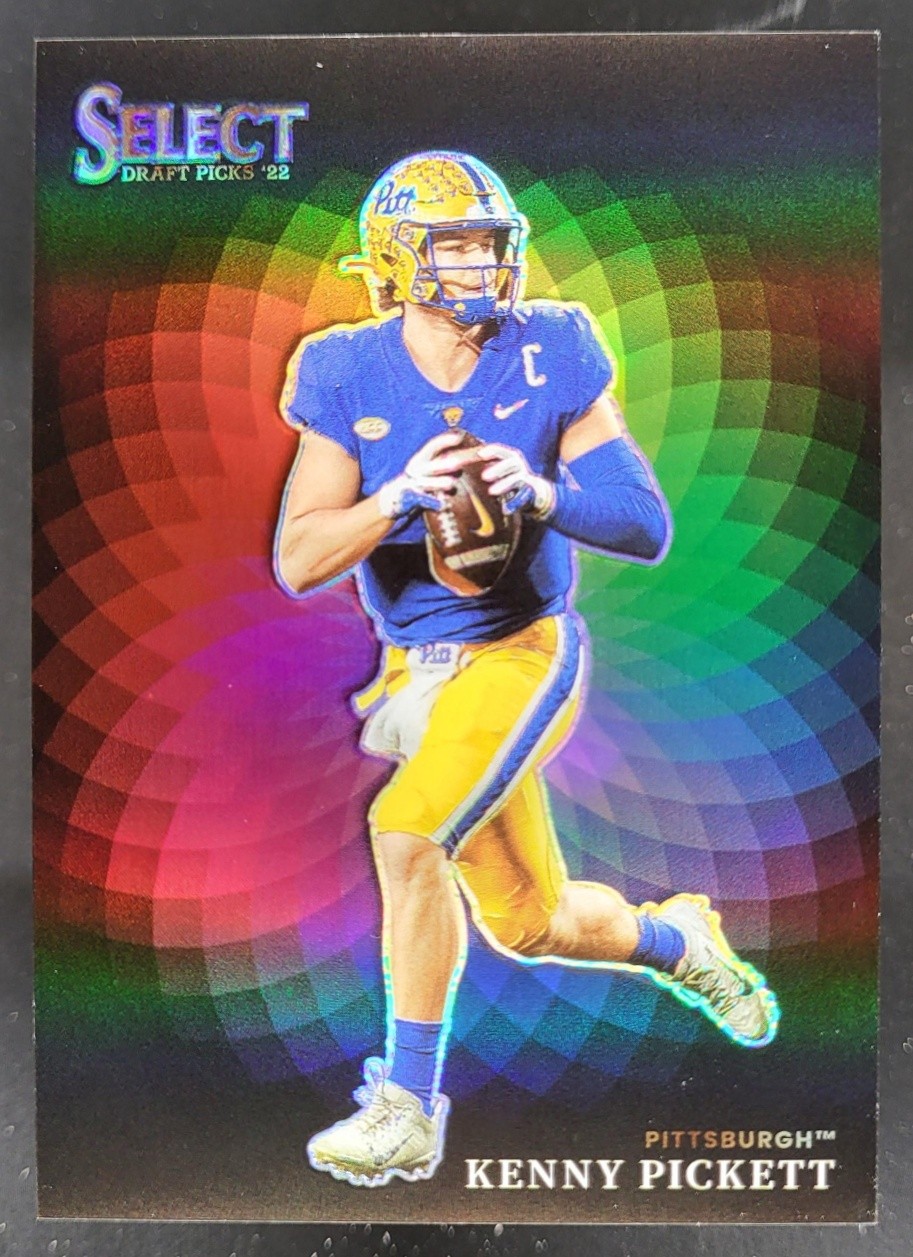 2022 Panini Select Draft Picks Kenny Pickett Color Wheel #CW-KP RC CC8