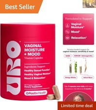 URO Vaginal Moisture & Mood Supplement - Enhances Comfort &