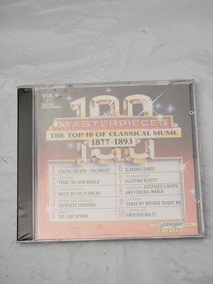 LaserLight Digital 100 Masterpieces Vol. 9 Classical Music CD New