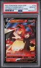 2021 POKEMON SWSH BLACK STAR PROMO #133 LANCE'S CHARIZARD V PSA 10