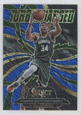 2020-21 Panini Select Turbocharged Blue Prizm Giannis Antetokounmpo #4 0z0j