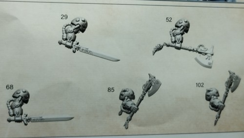 WARHAMMER 40K SPACE WOLVES NEW WOLF GUARD TERMINATORS BITS - Picture 80 of 101