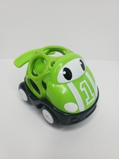 Oball Go Grippers Vehicles Green Race Car Toy For Toddlers