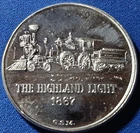 1 oz .999 Silver Round - 1867 The Highland Light - Golden State Mint