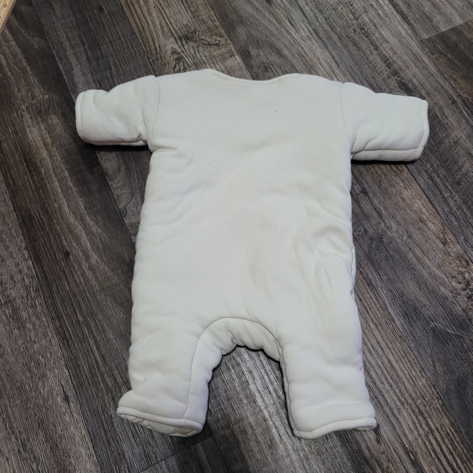 Baby Merlin's Magic Sleepsuit Ivory unisex Small (3-6 Months) 12-18 pounds