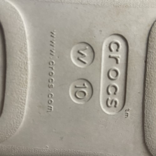 Crocs Monterey Cuña Metálica Sin Cordones 206319 EE. UU. 10 Gris Plata - Imagen 9 de 13