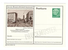 P 24 Bildpostkarte Imprimer Échantillon 10 Penny Heuss - Gaithersburg