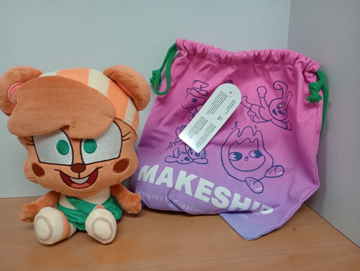 Mitzi The Squirrel Plush AJMarekArt Youtube Cartoon Makeship Only