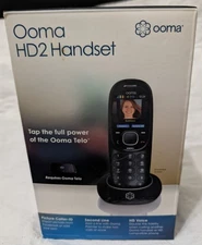 Ooma HD2 Handset - Black NEVER USED!