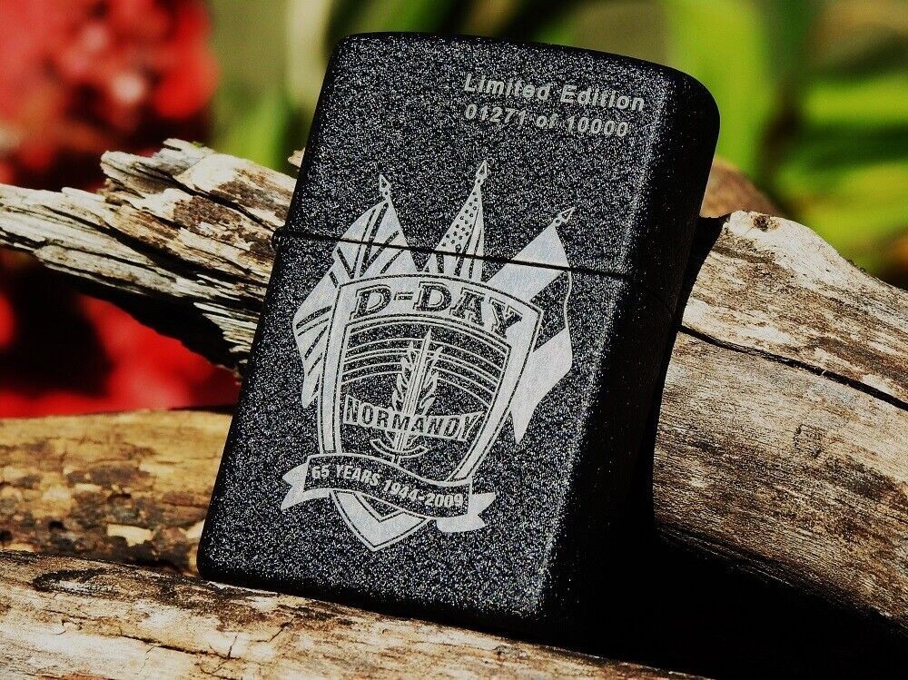 D-Day Normandy 65th Anniversary Zippo Lighter - Limited Edition
