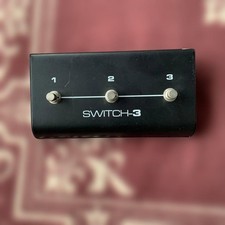 TC-Helicon SWITCH-3 Interruttore Effetto Vocale 3 Pulsanti Pedale