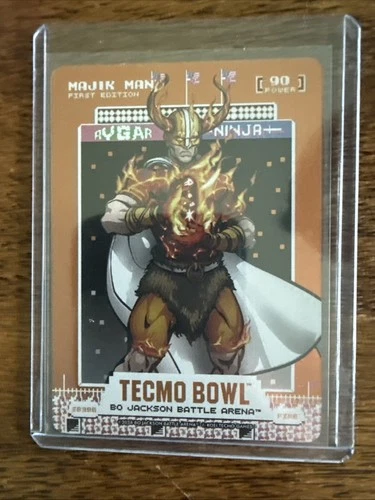 Bo Jackson Battle Arena Tecmo Majik Man Don Majkowski Fire Scoreboard SB396