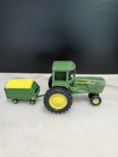 1970s ERTL John Deere Tractor Sound Gard Dually Diecast w/ Trailer