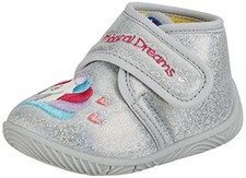 (TG. 28 EU) Chicco, Pantofola Tiber, Bambine e ragazze, Argento, 28 EU - NUOVO