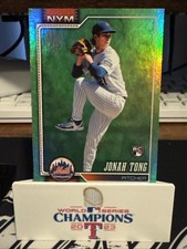 Jonah Tong 2026 Topps Rainbow Foil #4 RC New York Mets