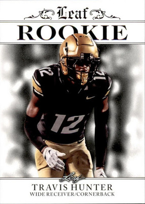 2024 Leaf ROOKIE TRAVIS HUNTER RC #RA-84 FOOTBALL COLORADO BUFFALOES Mint