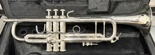 Bach Stradivarius Trumpet Model 37G, Silver Finish, Gold Brass Bell