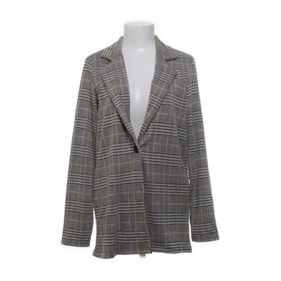 NLY Trend, Blazer, Größe: S, Schwarz/Weiß/Gelb, Elasthan/Polyester #zQu