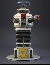 Lost In Space B9 Robot 1/8 Scale Model Kit W ...