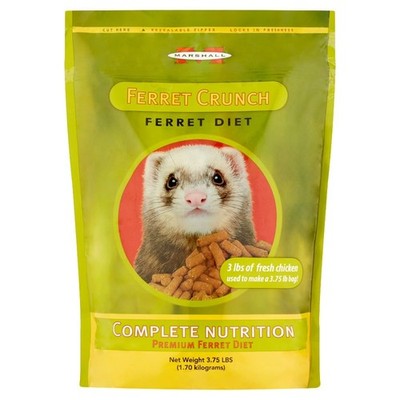 Dry Food for Ferrets, 3.75 Pound Bag, Complete Nutrition
