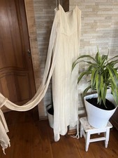 Women Max Mara Dress Ivory Silk S
