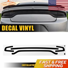 For Dodge 2015-2022 Charger Tail Light Smoke Precut Vinyl Tint Us Overlays For Dodge 2015-2022 Charger Tail Light Smoke Precut Vinyl Tint Us Overlays