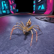 Mechanical Insect Bug Spider Sculpture, Metal Model Kits, Adult Hobby Kits for M