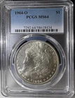1904-O $1 Morgan Silver Dollar PCGS MS64 (434)
