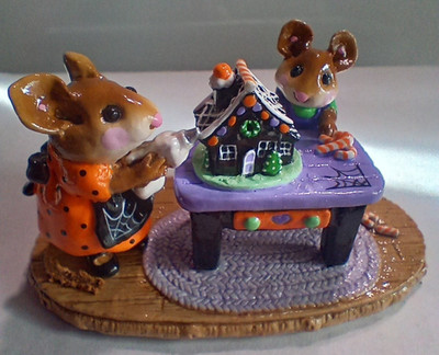 Wee Forest Folk HOME SWEET HOME SPECIAL COLOR MOUSE EXPO 2007 HALLOWEEN 