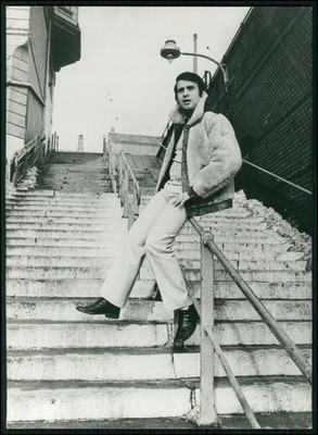 Hamburg Drafi Deutscher original Pressefoto 1970er Metronome Records - 18x13cm