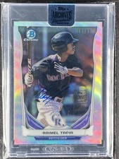 Tapia, Raimel - 2018 Topps Archives - Autograph - 10/92