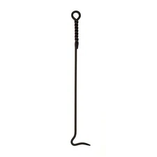 Minuteman Rope Handle Single Poker Fireplace Tool Standard 28in