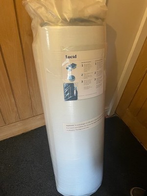 Lucid 5 Zoll Gel Memory Foam zweilagig -- fest - doppelt 135/190 cm 
