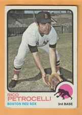 Rico Petrocelli Boston Red Sox 1973 Topps #365 Brooklyn New York