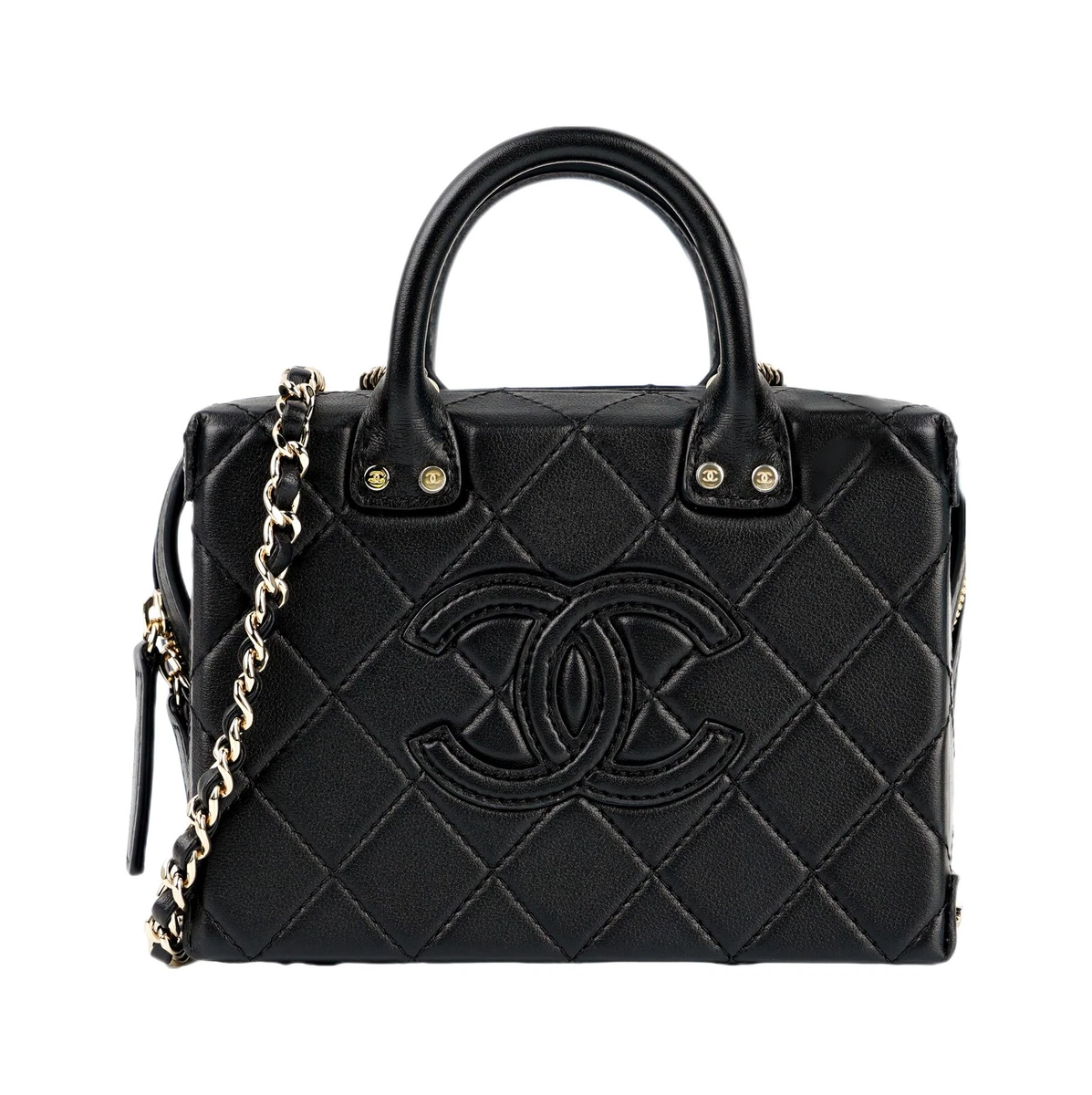 CHANEL Black Briefcase/Document Case Bags & Handbags for Women for