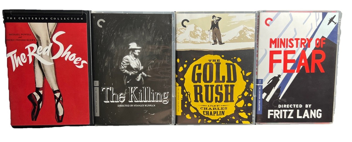 The Criterion Collection DVD Lot Of 4 | eBay
