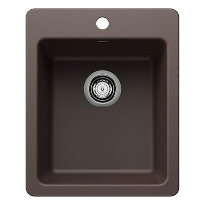 Blanco 443239 Liven SILGRANIT 17'' Dual Mount Bar Sink - Café