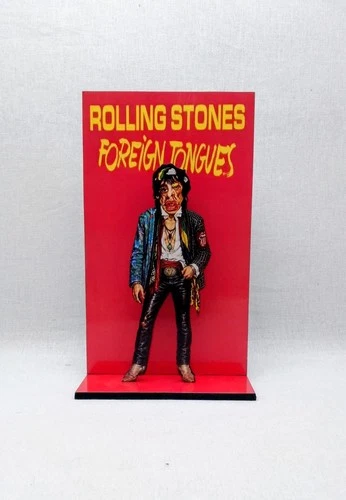 ROLLING STONE - Foreign Tongues - WOOD FIGURE - Argentina