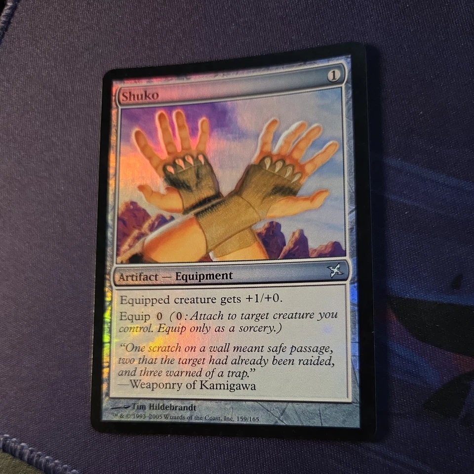 MTG 1x Shuko x1 FOIL Betrayers of Kamigawa English MP - Image 3 of 4