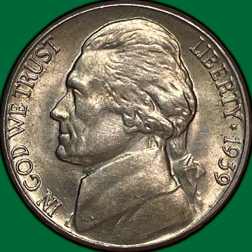1939-S Reverse of 1940 Jefferson Nickel Brilliant Uncirculated BU Coin ...