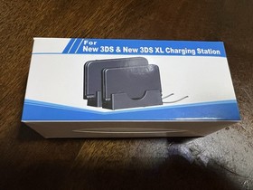 Original Nintendo 3DS (Black) , Docks, Charger, Case, and Game - TESTED