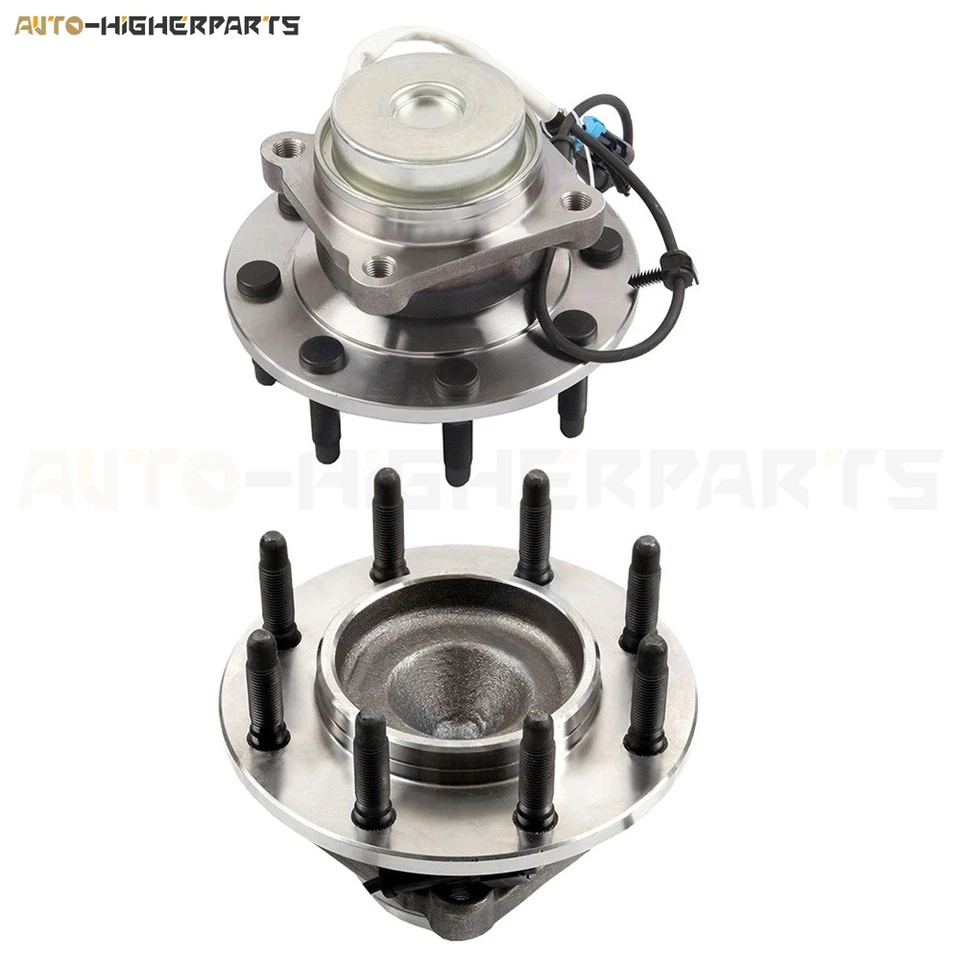 For 2003-2017 Chevy Express 2500 6 Pcs Front Steering Tie Rod End & Wheel Hub Foto 4 de 4